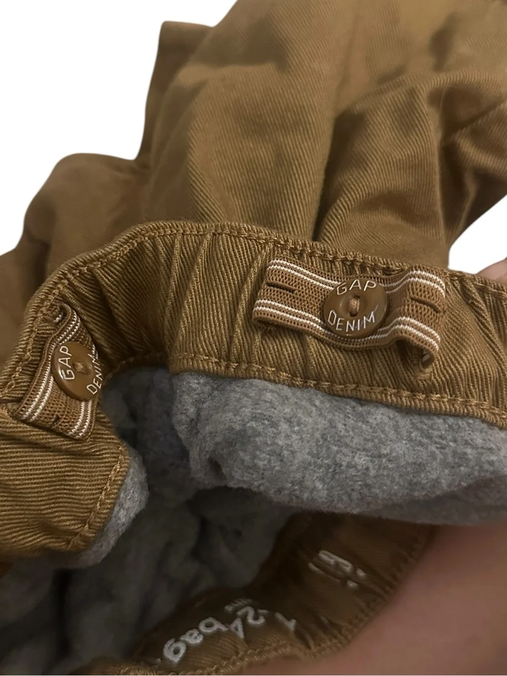 Baby Gap 18-24 m fleece-lined, baggy fit pants